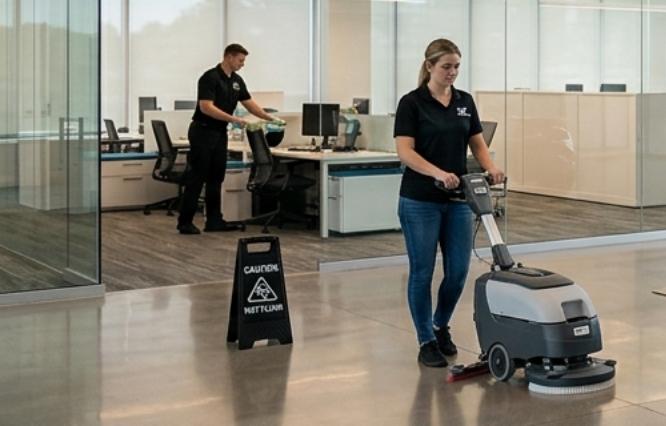 cleaning office danbury